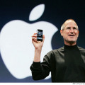Steve Jobs with Iphone